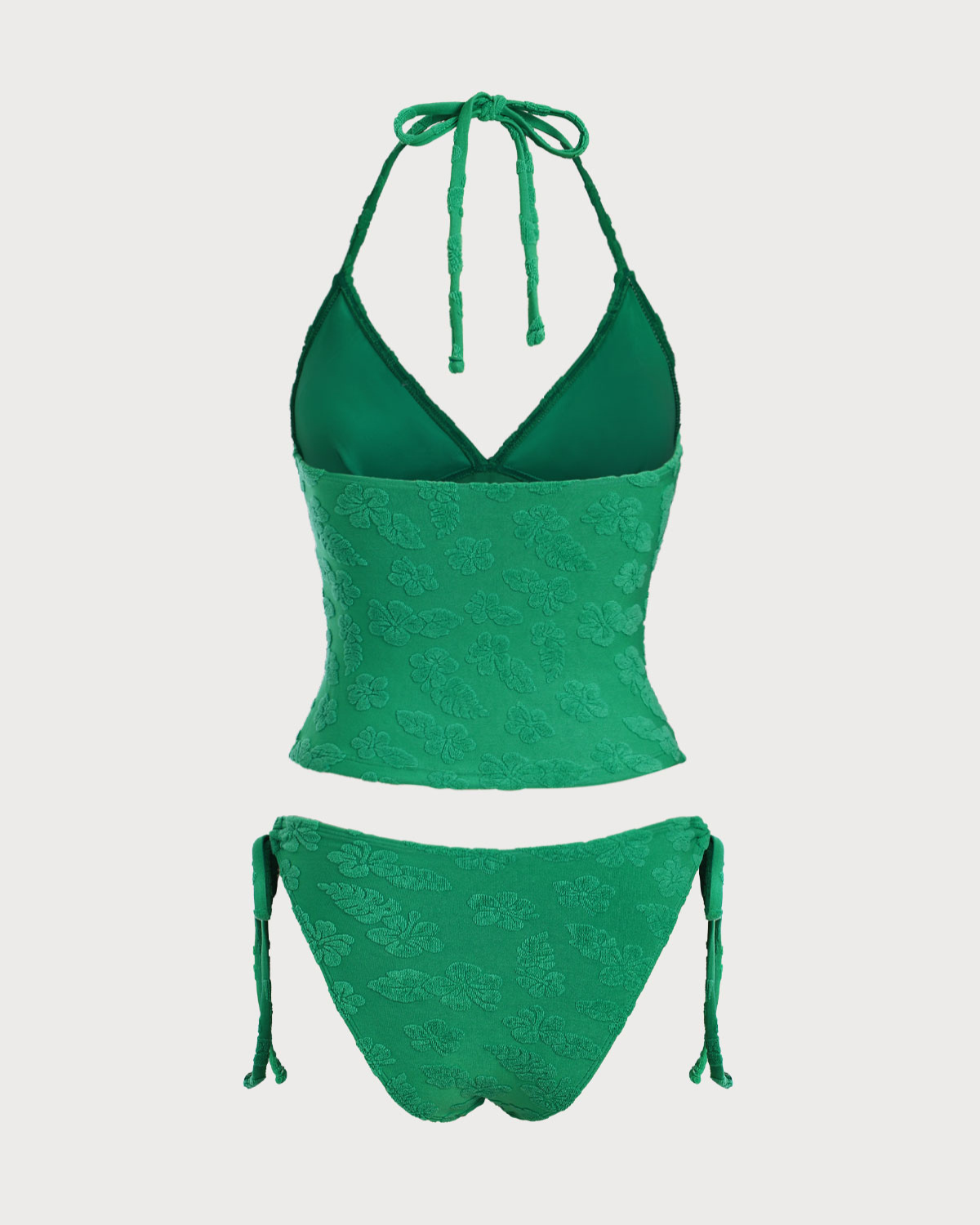 Yeşil Jakarlı Tankini Mayo