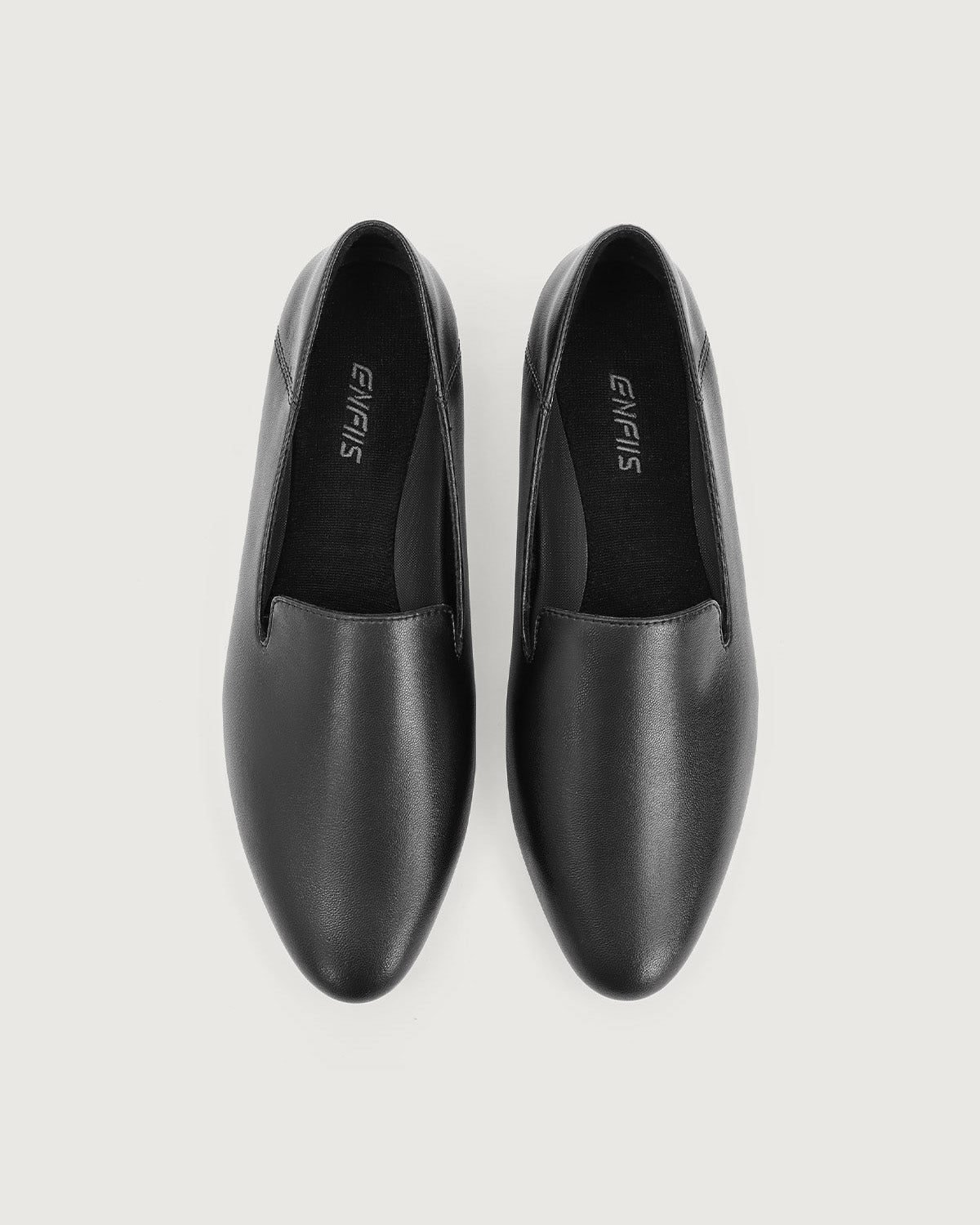 Enfiis Siyah Mikrofiber Loafer Ayakkabı