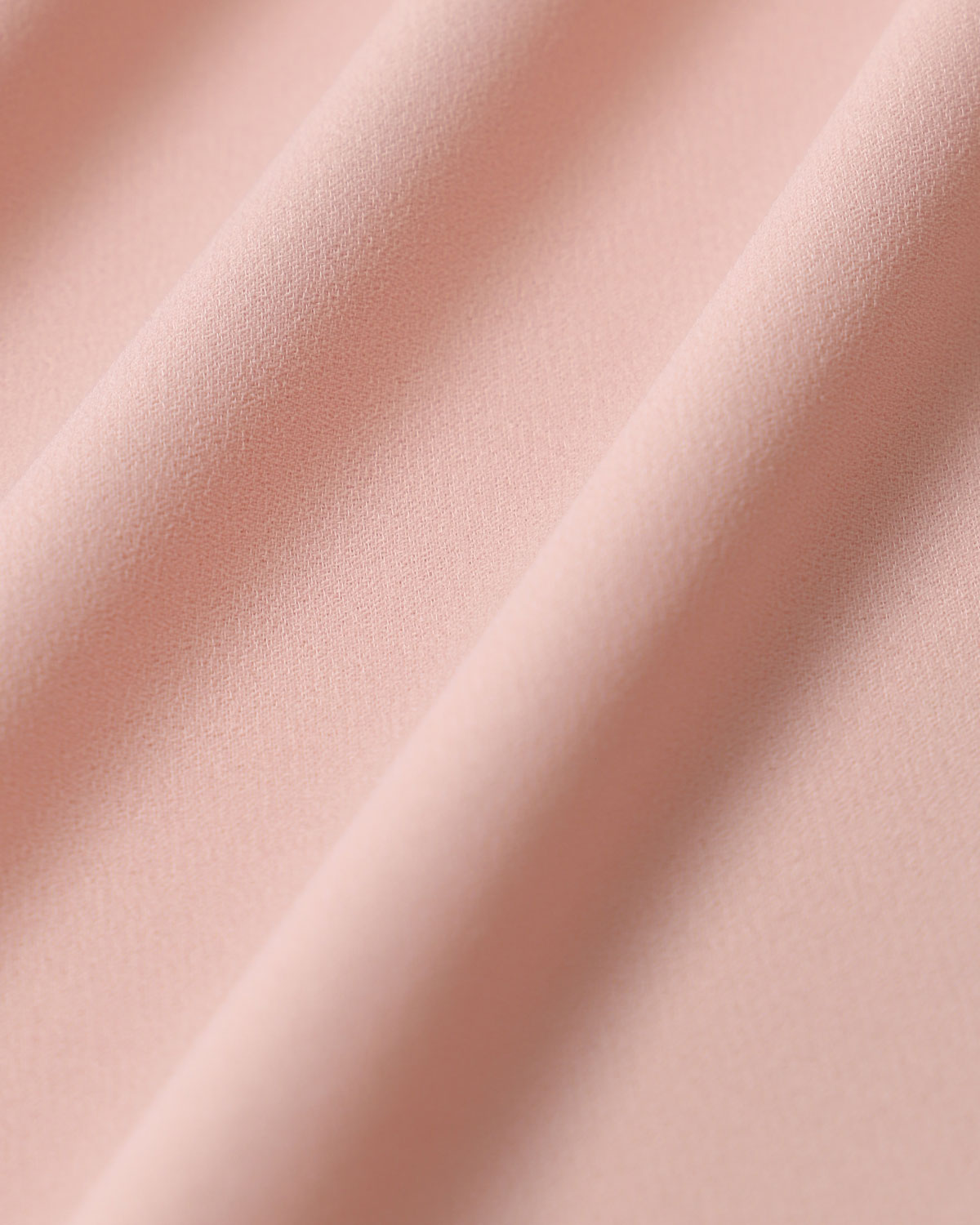 Pembe V Yaka Pileli Midi Elbise