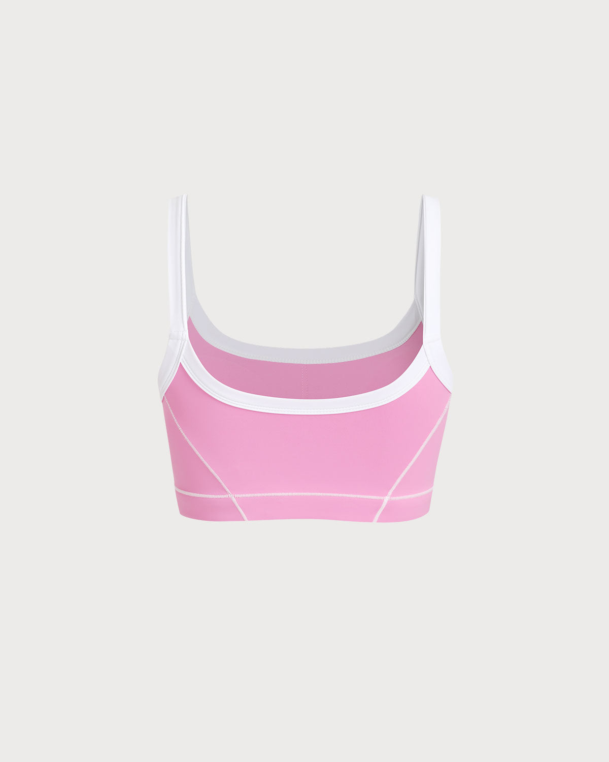 Pembe Kontrastlı Yoga Atleti