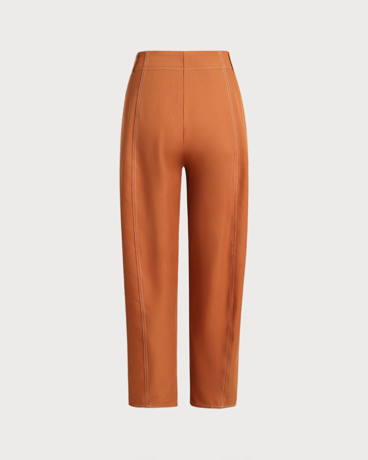 Kahverengi Düz Paça Pantolon