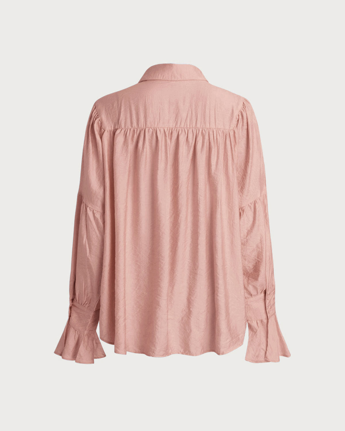 Pembe Büyük Boy Düğmeli Gömlek