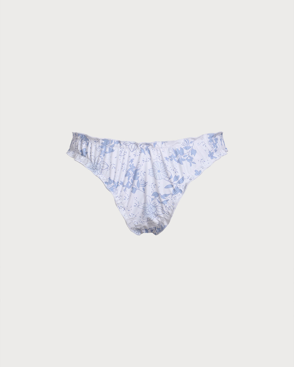 Mavi Çiçekli Tankini Altları