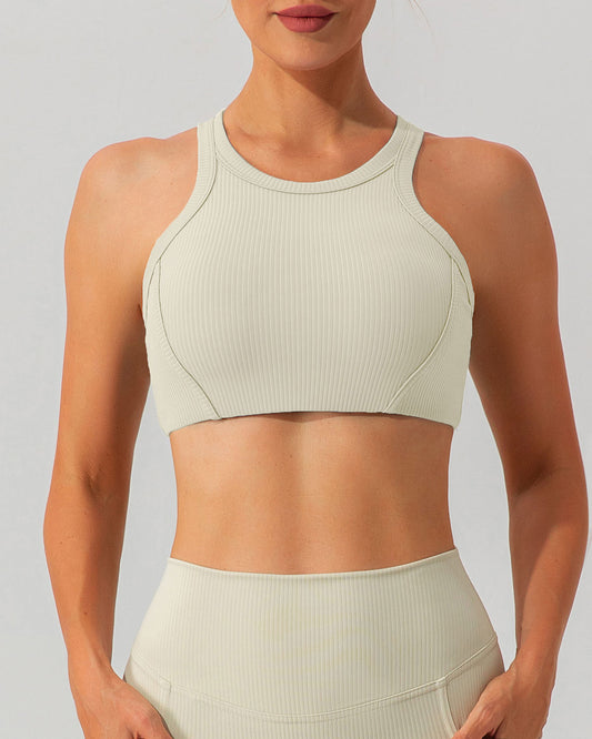 Bej I-back Yoga Atlet